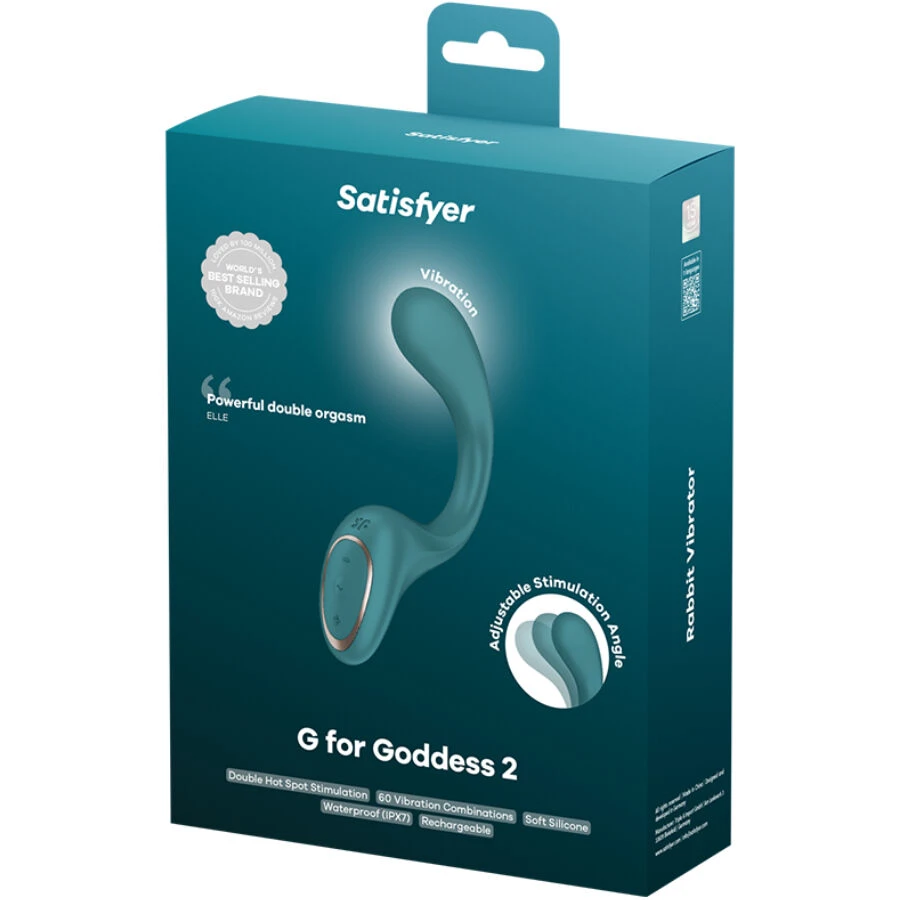 SATISFYER - G FOR FODDES 2 RABBIT VIBRATORFLASCHE